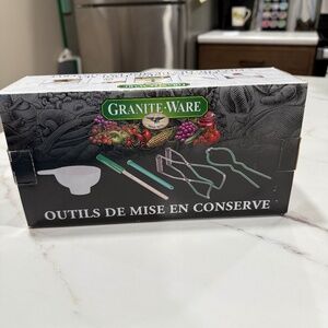 Granite Wear 5 Piece Canning tool set, Brand New In Box